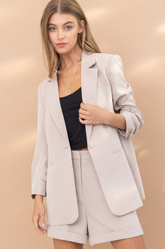 Shandee Blazer and Short Set