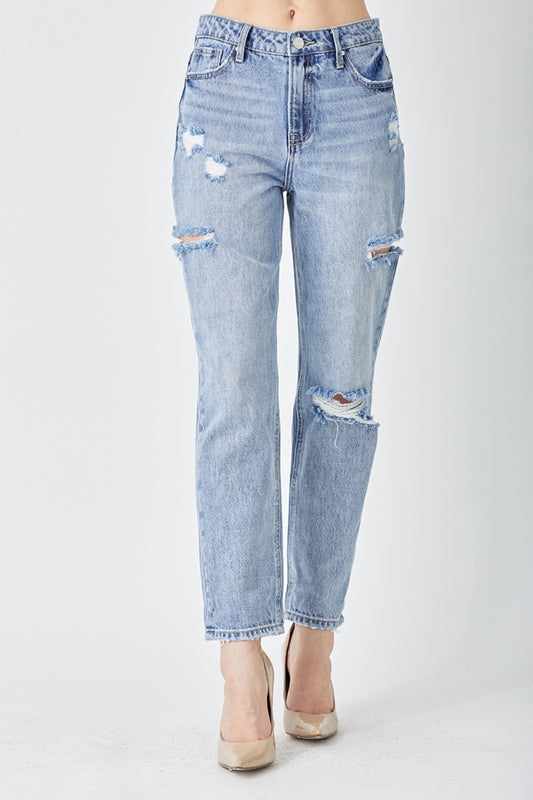 Savannah RISEN Cropped Jeans