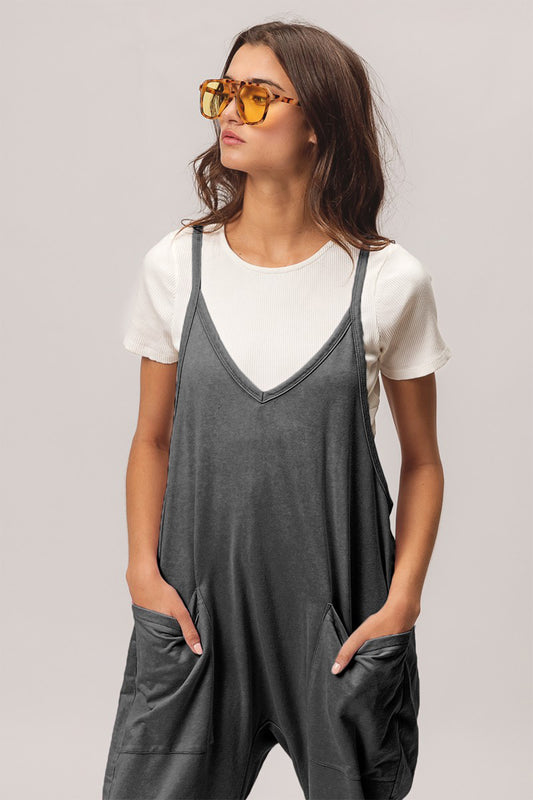 Bessie Overalls with Front Pockets
