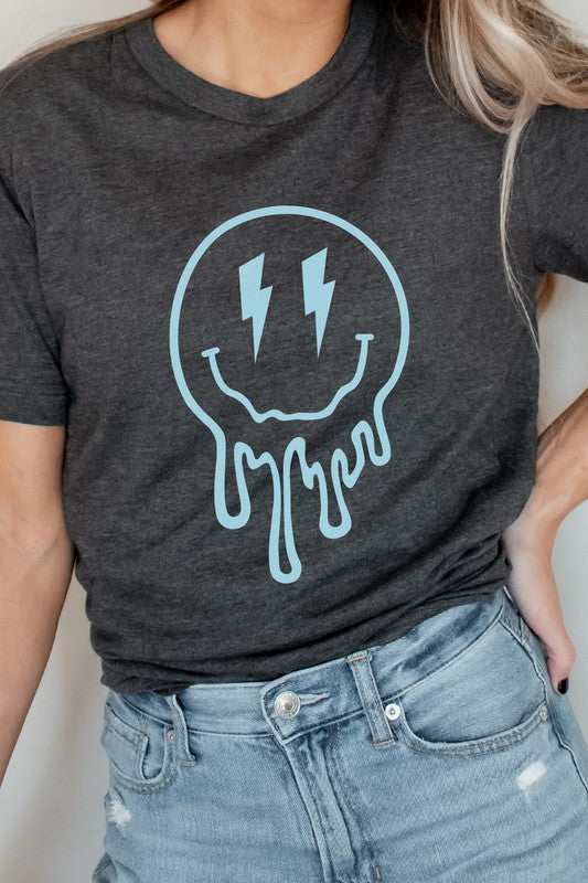 Melting Smiley Face Tee