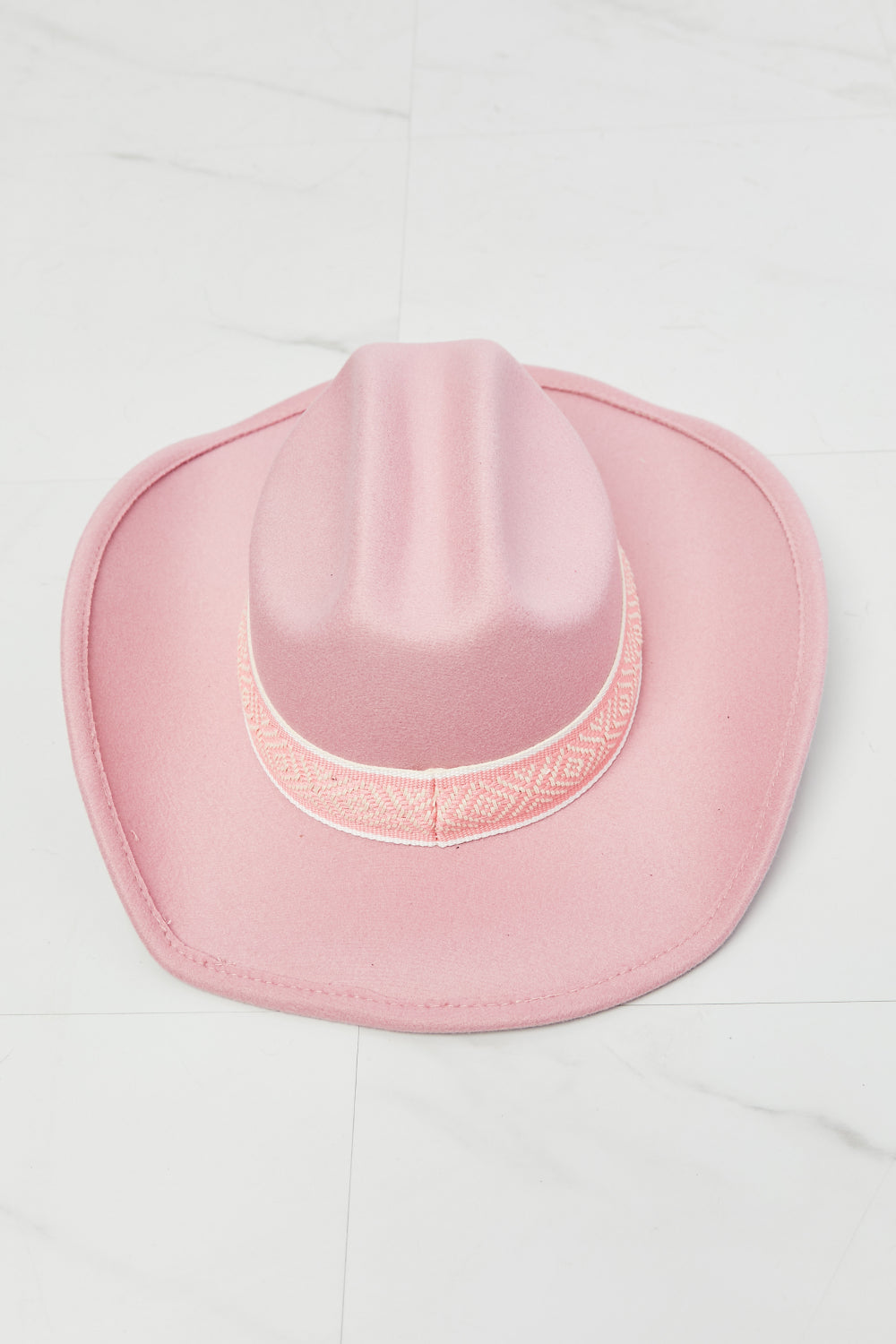Edmond Cowboy Hat in Pink