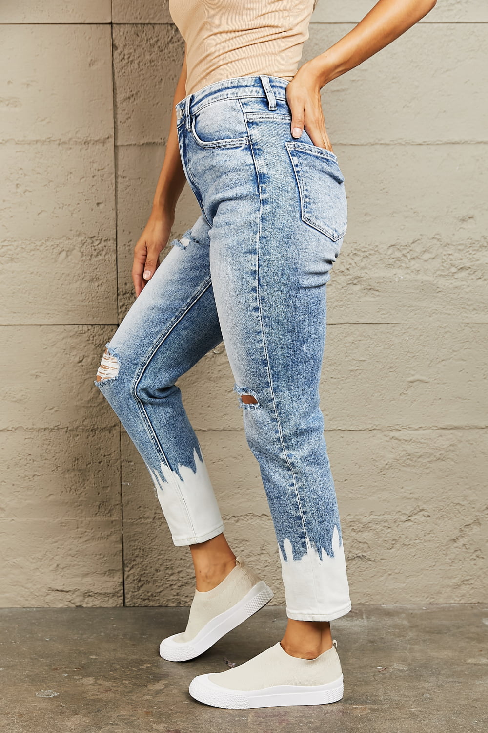 Dina Cropped Skinny Jeans