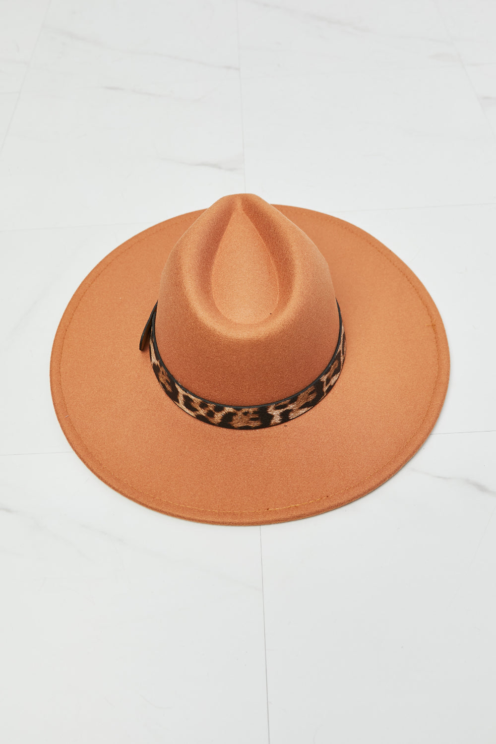 Galia Leopard Fedora Hat