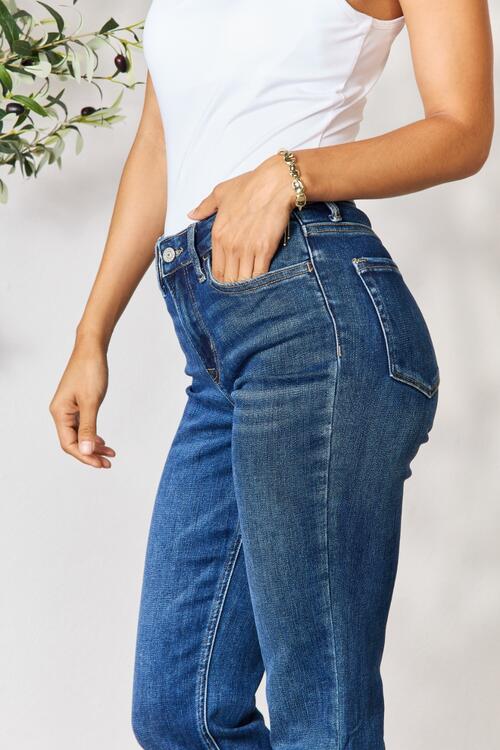 Terri Cropped Straight Jeans