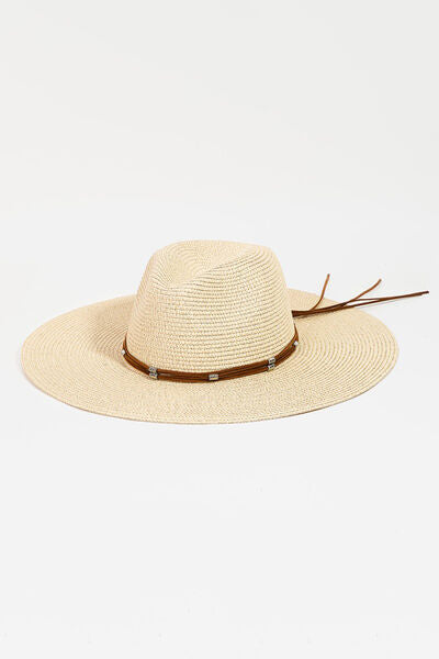 Barbados Wide Brim Weave Hat