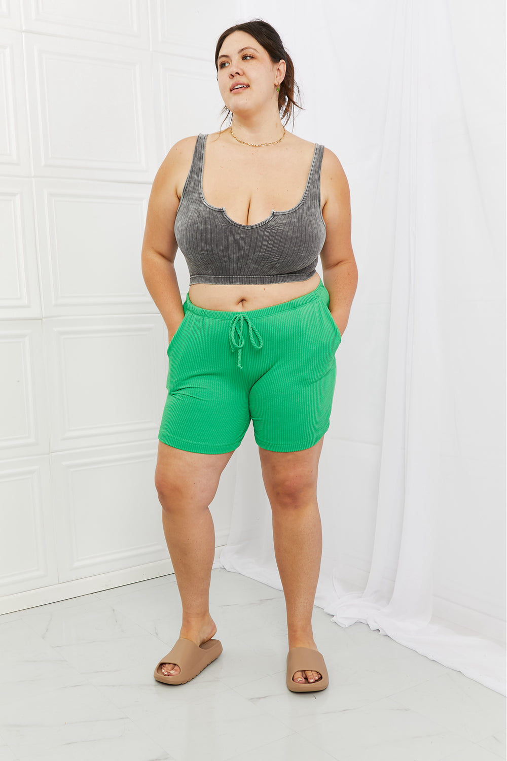 Bliss Shorts in Green